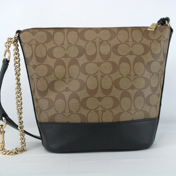 Coach Small Paxton Duffle In Signature Canvas - Picture 4 of 13